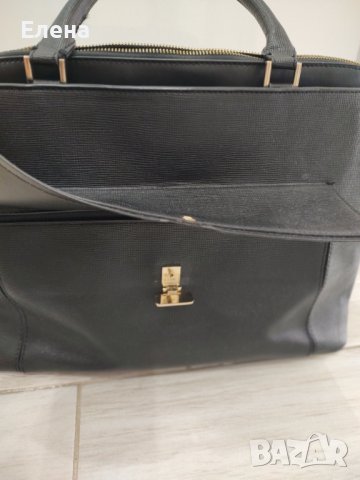 Черна дамска чанта Zara, снимка 8 - Чанти - 41019102