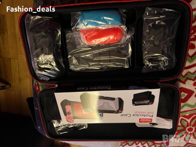 Нов комплект аксесоари за Nintendo Switch Калъф Нинтендо игри геймър, снимка 8 - Аксесоари - 39661783