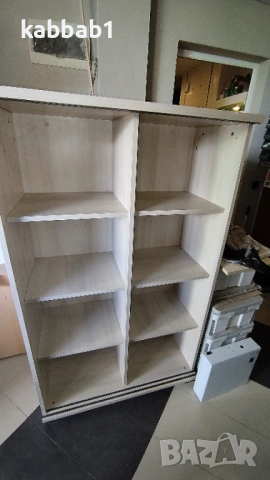 Шкаф без врати - етажерка с 6 рафта 90/46/150 избелен дъб, снимка 17 - Шкафове и рафтове - 53284370