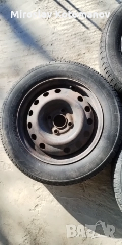 3 броя гуми 175/65/14 с железни джанти за 55лв трите, снимка 6 - Гуми и джанти - 52938576