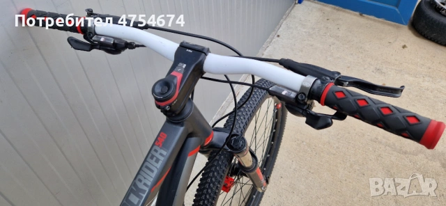 Алуминиев велосипед B"Twin Rockrider колело 27.5, снимка 6 - Велосипеди - 53725074