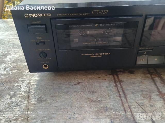 Pioneer CT-737 3 Head deck, снимка 3 - Декове - 53652954
