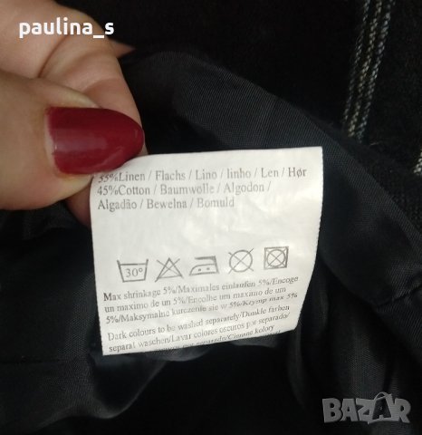 Ленено сако с хастар "Vero moda"®, снимка 7 - Сака - 42442822