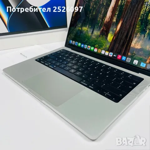 MacBook Pro 14 M1 Pro 512GB/16GB/8-CPU/14-GPU, снимка 7 - Лаптопи за работа - 48610066