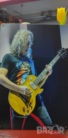 Kirk Hammett with Greeny Les Paul , снимка 3 - Китари - 44913893