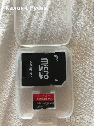 Продавам micro Sd card 512 BG маркови оригинални Lenovo , снимка 13 - Карти памет - 41060620