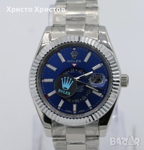 Луксозни часовници  Rolex Sky Dweller, снимка 4 - Мъжки - 41613468