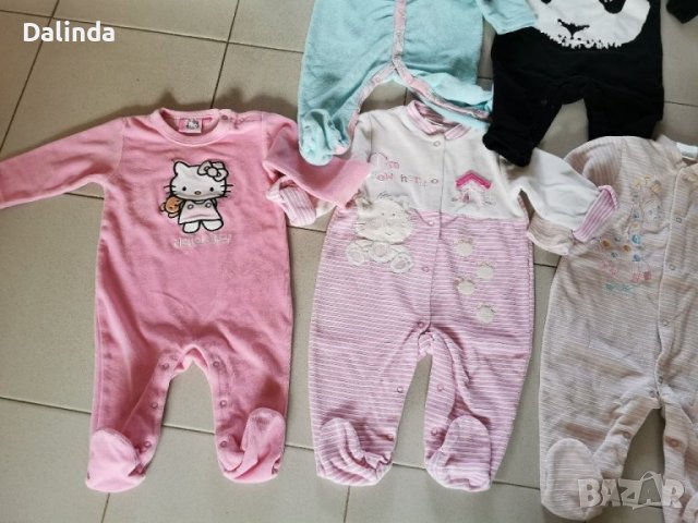 Плюшени и топлички гащеризончета , снимка 2 - Бебешки гащеризони - 39448463