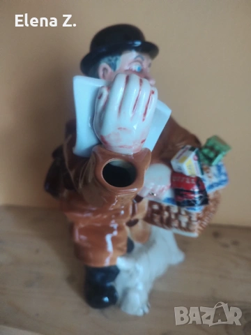 Морис - разносвачът на чай на Ringtons винтидж чайник, снимка 3 - Колекции - 53244569