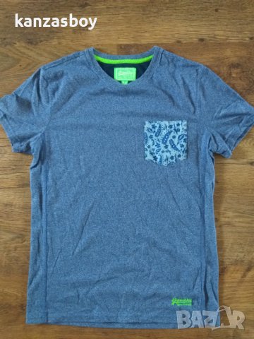 Superdry - страхотна мъжка тениска КАТО НОВА, снимка 4 - Тениски - 41976462