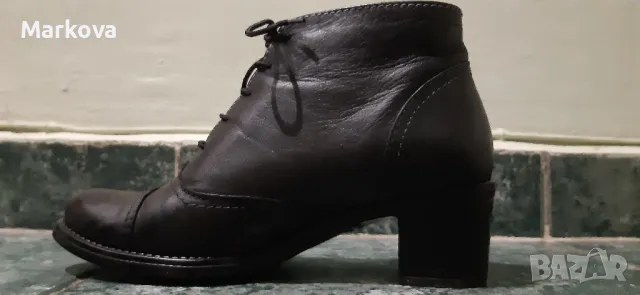 Дамски черни боти Gabina, снимка 4 - Дамски боти - 48130436