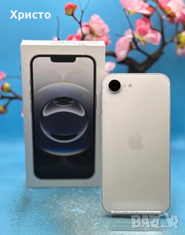 ГАРАНЦИОНЕН!!! Apple iPhone 16e, 128GB, 5G, White + подарък оригинален адаптер Apple , снимка 3 - Apple iPhone - 53701809