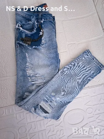 Дамски дънки , снимка 3 - Дънки - 43324128