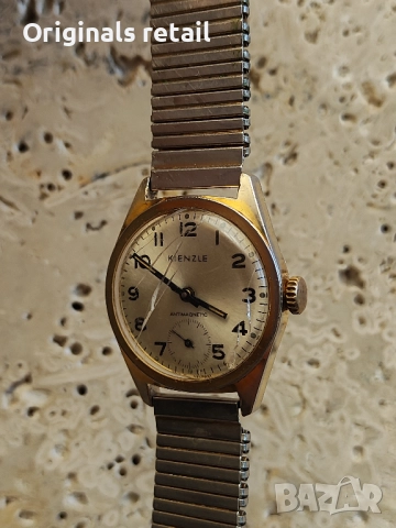 Ретро часовник Kienzle – работещ, Made in Germany, антимагнитен, снимка 5 - Мъжки - 51612702