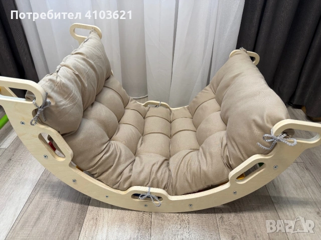 НОВ Монтесори дървен комплект за игра. Пиклер, снимка 4 - Мебели за детската стая - 53414234