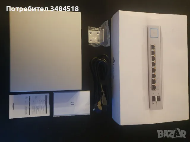 ubiquiti UniFi switch US-8-150W, снимка 2 - Суичове - 48436558