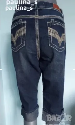 Два броя / Маркови дънкови бермуди ”Biaggini" и "VRS" / голям размер , снимка 14 - Дънки - 28853962