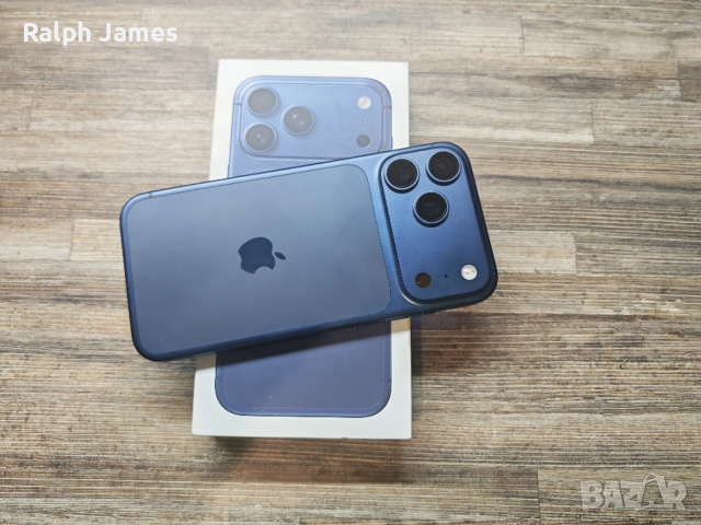 Бартер Като нов iPhone 17 Pro Max 256 GB Deep Blue Гаранция, снимка 4 - Apple iPhone - 53690694
