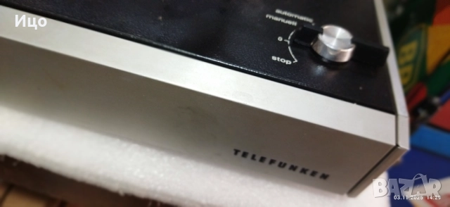 Telefunken typ 304G automatic грамофон., снимка 3 - Грамофони - 52282565