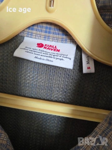 FJALLRAVEN мъжка риза с къс ръкав размер М 