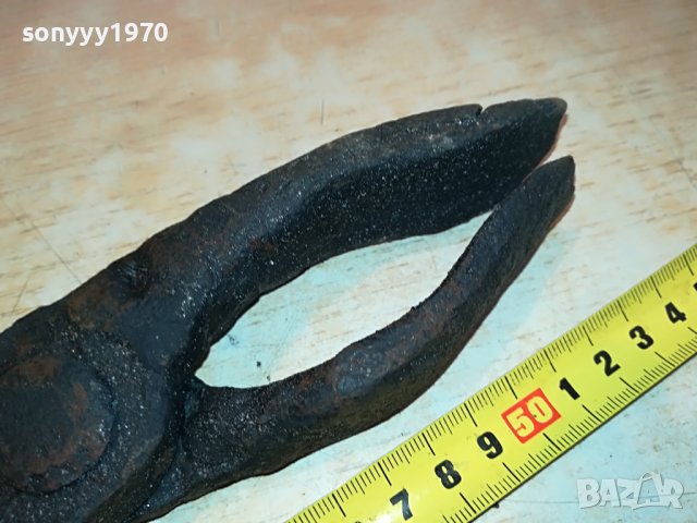 КОВАШКИ КЛЕЩИ 55СМ 2603231817, снимка 6 - Антикварни и старинни предмети - 40142964