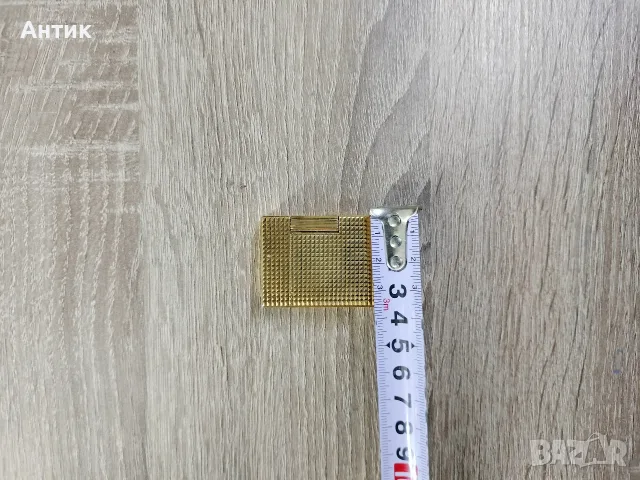Оригинална запалка S.T. Dupont Paris Ligne 1 Large Gold Hobnail 70-те - Златен обков, снимка 3 - Други ценни предмети - 55710495