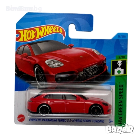 Колекционерска количка HOT WHEELS PORCHE PANAMERA TURBO S E-HYBRID SPORT TURISMO