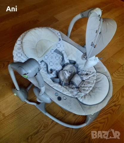 Електрическа бебешка люлка-шезлонг Ingenuity