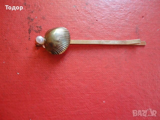 Позлатена игла щипка за вратовръзка 4, снимка 5 - Други - 53042945