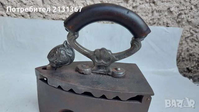 стара ютия,старинна ютия на жар,на въглища,ретро, снимка 3 - Антикварни и старинни предмети - 56042787
