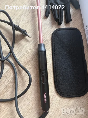 Маша за коса BABYLISS, ситни къдрици, снимка 2 - Маши за коса - 56196443