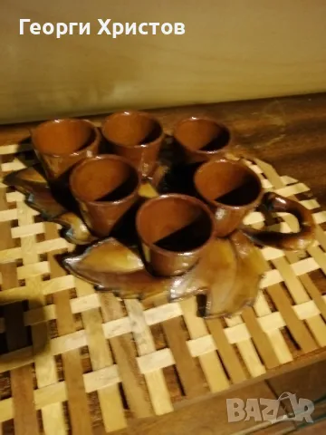 Сервиз за греяна ракия. , снимка 1