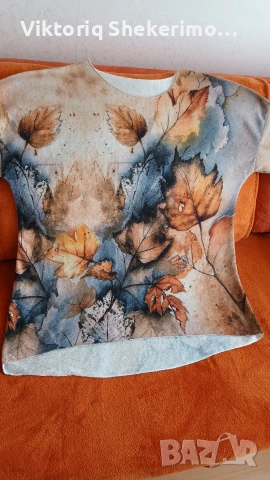 Красиви топли блузи, подходящи за празник и ежедневие, снимка 6 - Рокли - 53075381