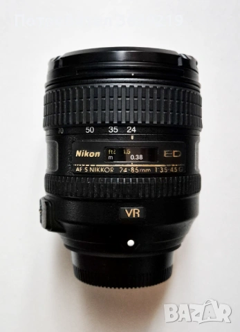 Nikon AF-S NIKKOR 24-85mm f/3.5-4.5G ED VR, снимка 2 - Обективи и филтри - 53245534