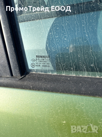 Предна дясна зелена врата Рено Сценик 1 Renault Scenic I, снимка 4 - Части - 44598587