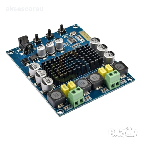 Двуканален стерео цифров аудио усилвател клас D TPA3116D2 с 2*120W мощност на усилване с Bluetooth 4, снимка 14 - Ресийвъри, усилватели, смесителни пултове - 53782628