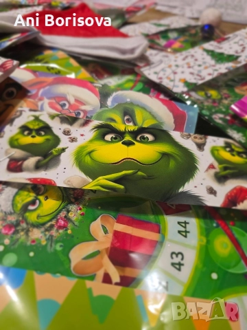 Коледен детски комплект – игра и оцветяване | 8 лв , снимка 4 - Рисуване и оцветяване - 52822053