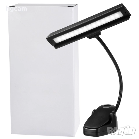 LED лампичка GARV R999 с гъвкаво рамо и защипване, снимка 3 - Друга електроника - 52367425