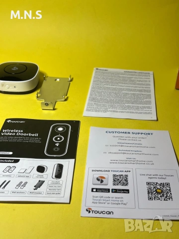 WiFi Звънец с камера , снимка 10 - Комплекти за видеонаблюдение - 53760379