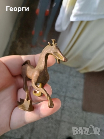 Бронзови конче-64, снимка 8 - Антикварни и старинни предмети - 52688946