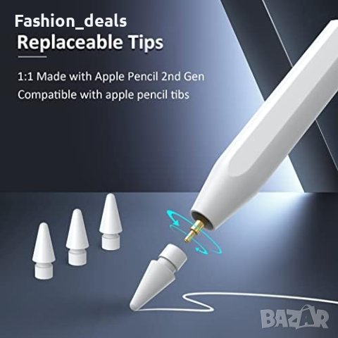 Нова Стилна химикалка за AppleiPad 2nd Gen/Магнитно безжично зареждане, снимка 2 - Друга електроника - 41575253