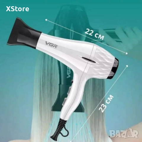 Професионална салонна серия сешоap VGR V-413, снимка 6 - Сешоари - 52508376