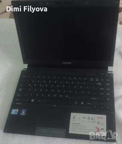 Лаптоп Toshiba, без зарядно и не се включва