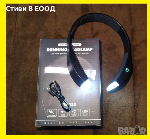 LED челник 5 функции вградена зареждаща батерия. Ново безплатна доставка., снимка 4 - Лед осветление - 40788251