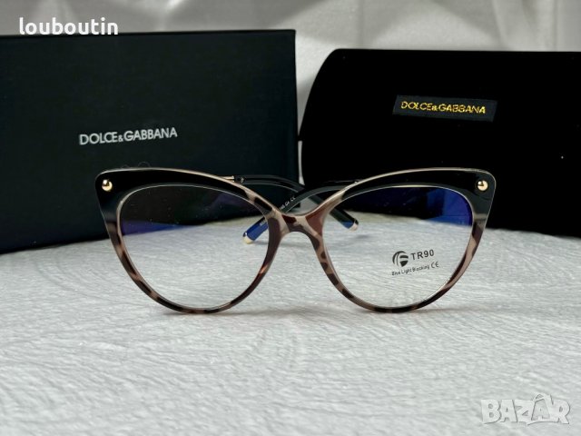 Dolce & Gabbana DG диоптрични рамки.прозрачни слънчеви,очила за компютър, снимка 3 - Слънчеви и диоптрични очила - 44463329