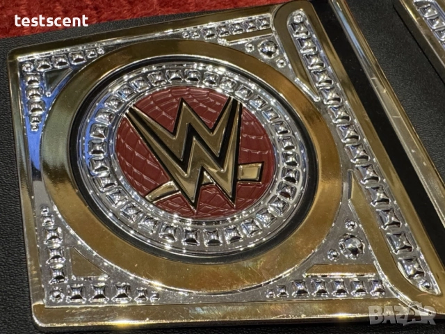 Шампионски пояс WWE Undisputed World Heavyweight Championship световната титла Mattel belt колан, снимка 11 - Други - 49916853