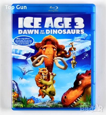 Блу Рей Ледена епоха 3 Зората на динозаврите Blu Ray Ice Age 3 Dawn of the Dinosaurs