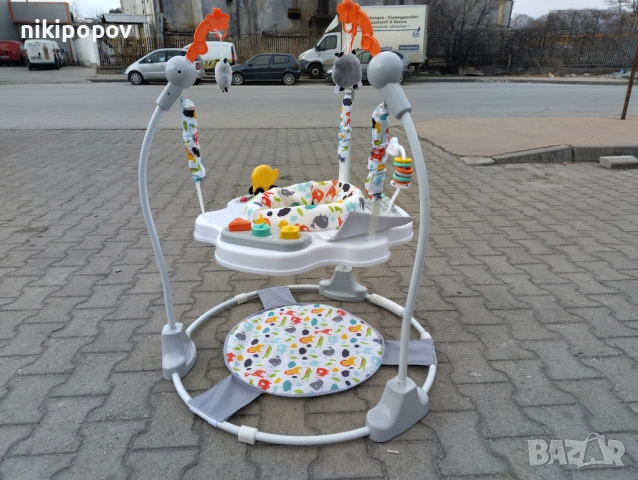 MONI Детско бънджи MAGIC FUN сив, снимка 6 - Проходилки - 53565106