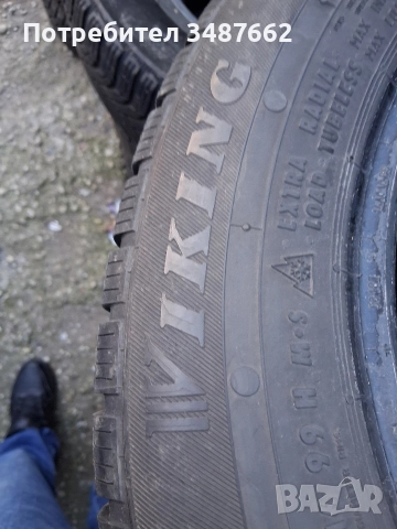 225 55 16 VIKING 2бр зимни дот 2021г , снимка 5 - Гуми и джанти - 52753396
