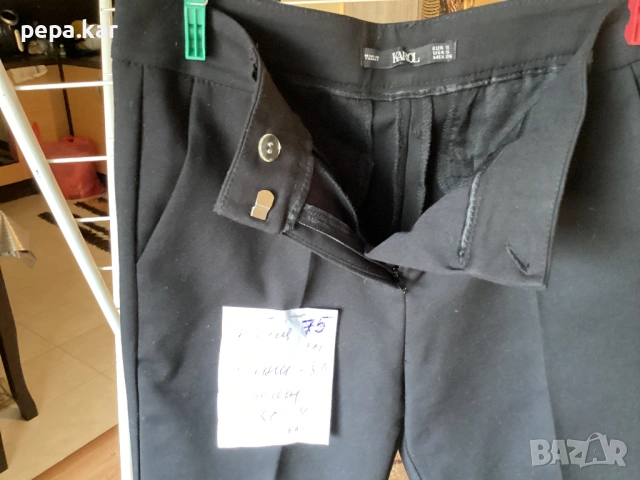 Марков панталон Karol S дамски черен, снимка 3 - Панталони - 53578838